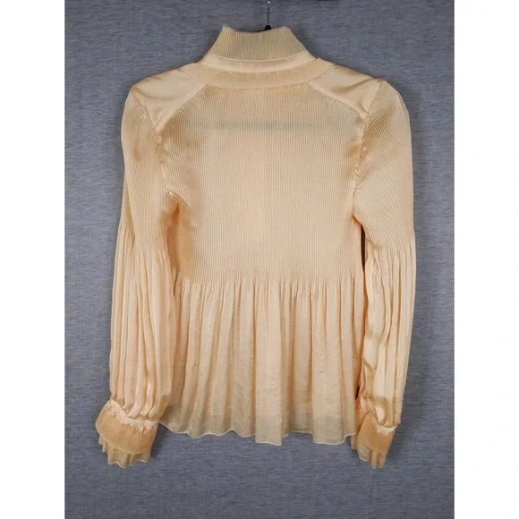 3x 👯‍♀️Host Pick⚡️Diane von Furstenberg Philippine Ruffle Top - Picture 8 of 11